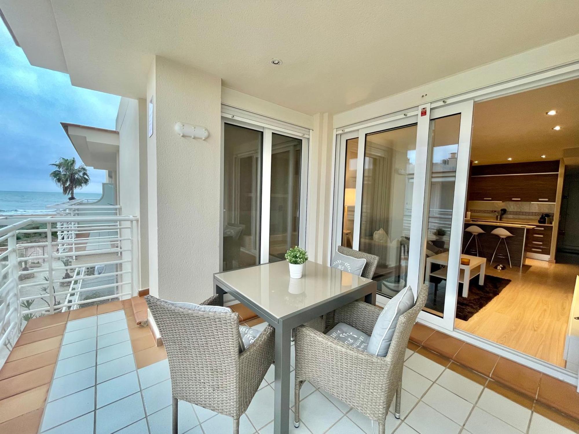 Fantastico Apartamento Con Vistas Al Mar Peñíscola Exteriör bild