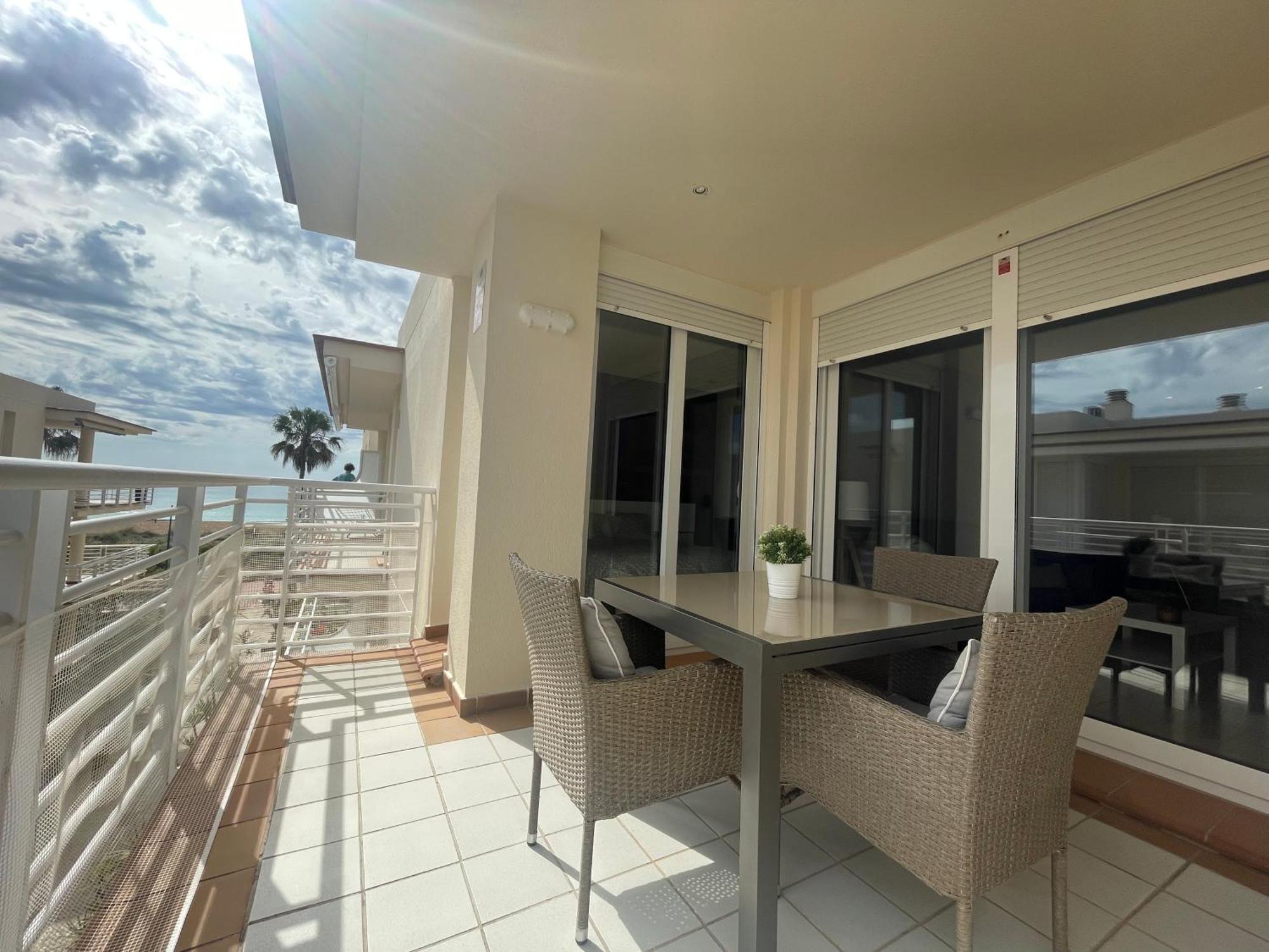 Fantastico Apartamento Con Vistas Al Mar Peñíscola Exteriör bild